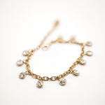 Bracciale Chandelier con gocce di cristallo Argent Flare Amea Luxury_1