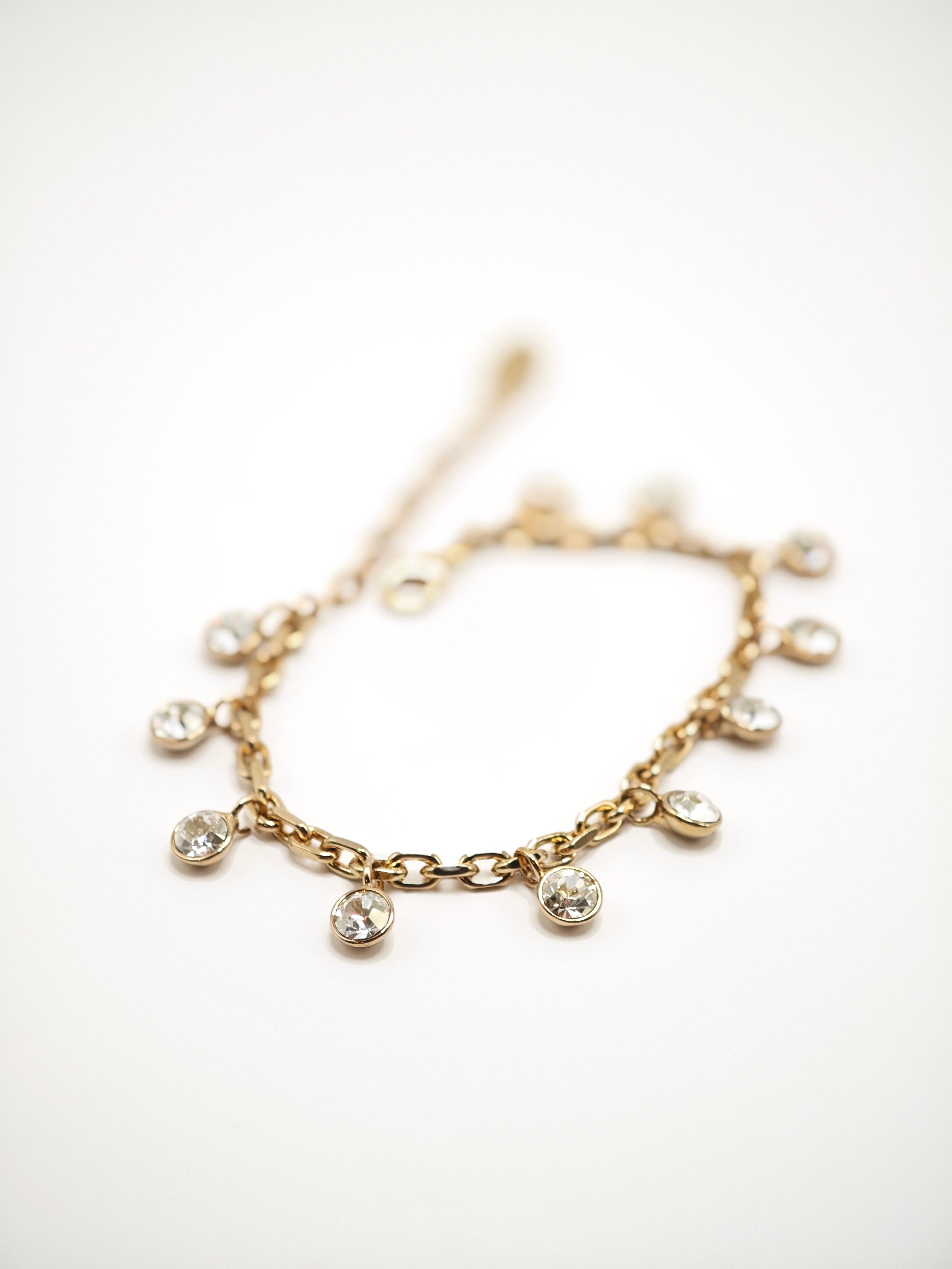 Bracciale Chandelier con gocce di cristallo Argent Flare Amea Luxury_1