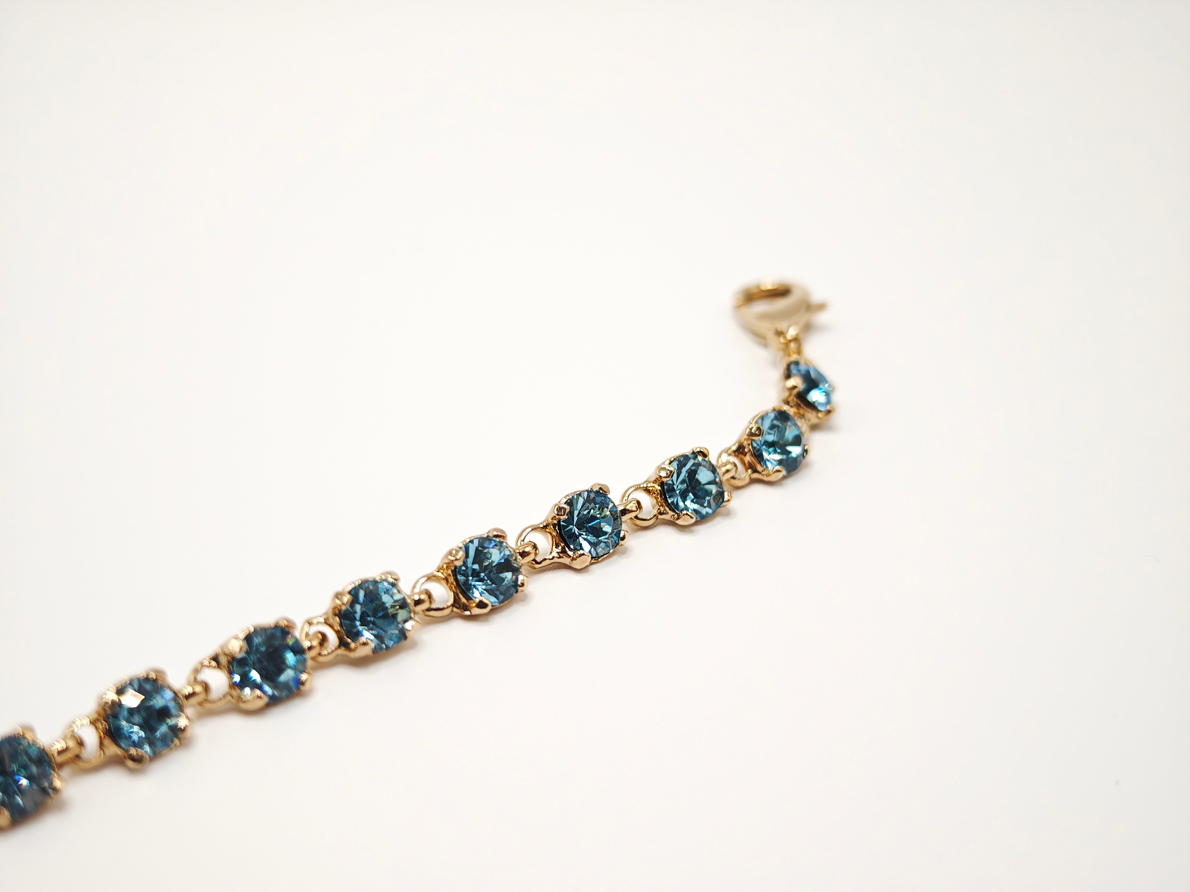 Bracciale Tennis color Acquamarina Amea Luxury_2