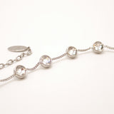 Bracciale a catenella con cristalli punto luce Amea Luxury_4