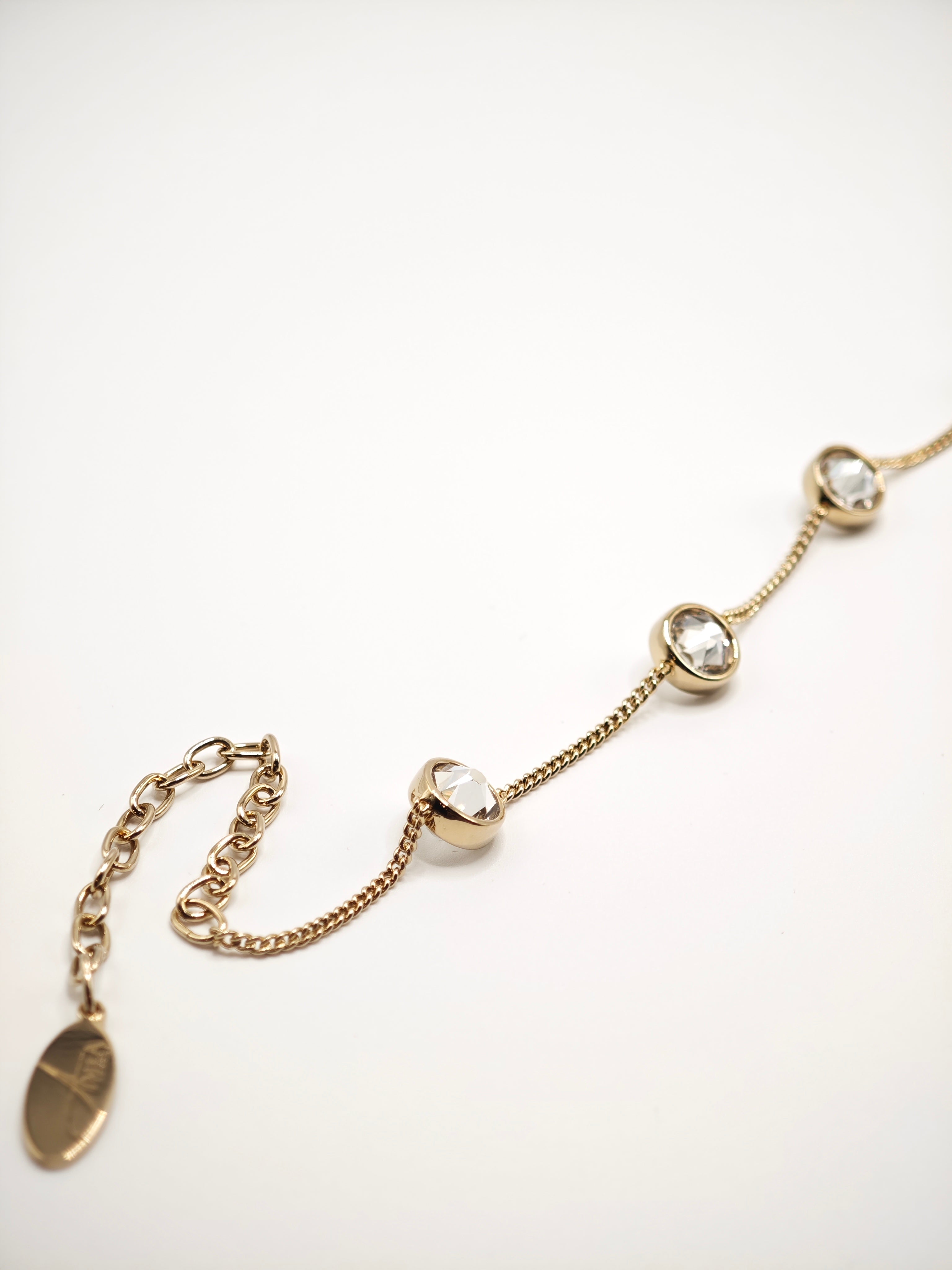 Bracciale a catenella con cristalli punto luce Amea Luxury_5