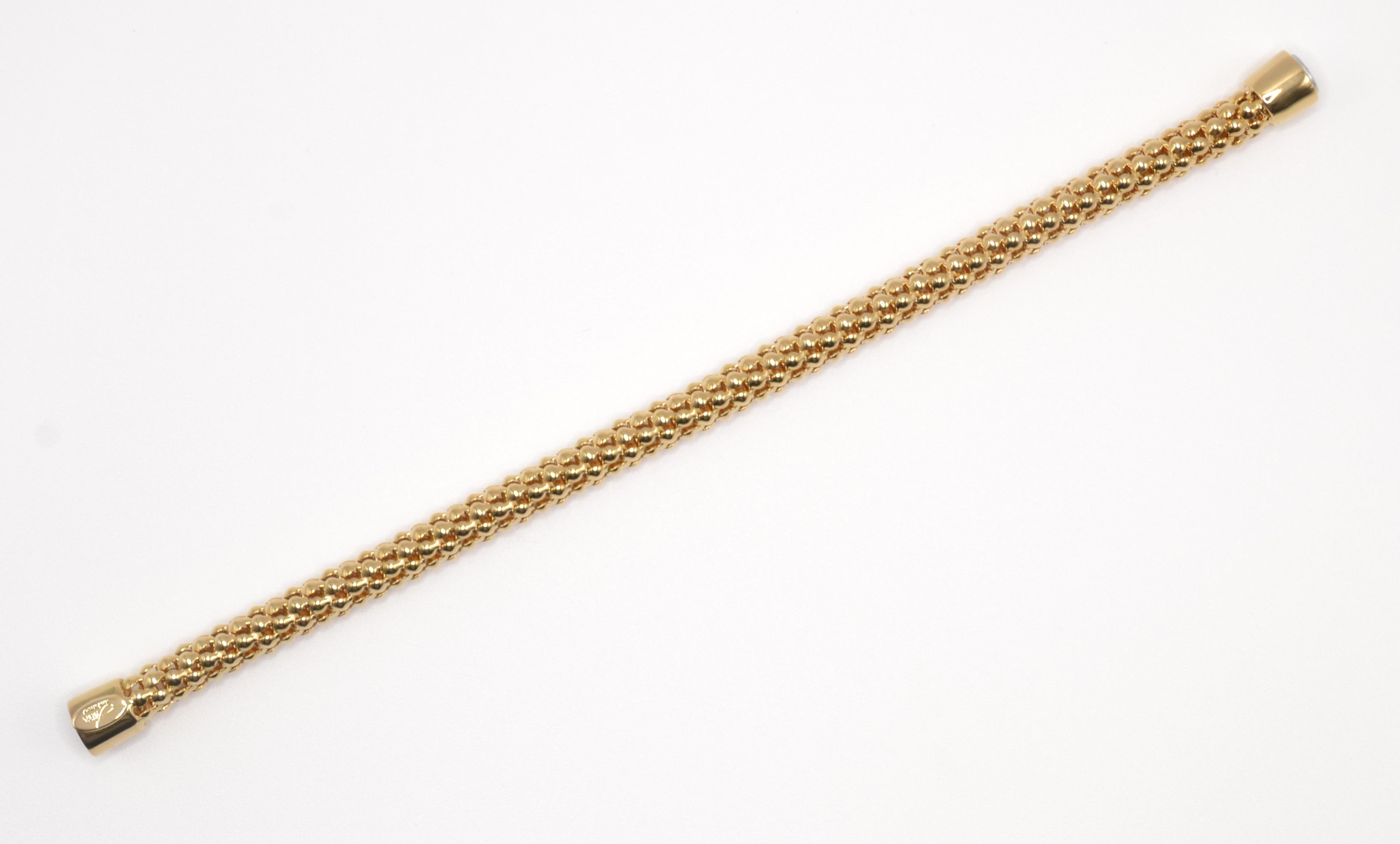 Bracciale a maglia semirigida lucida Amea Luxury_4