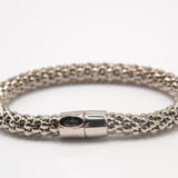 Bracciale a maglia semirigida lucida Amea Luxury_6