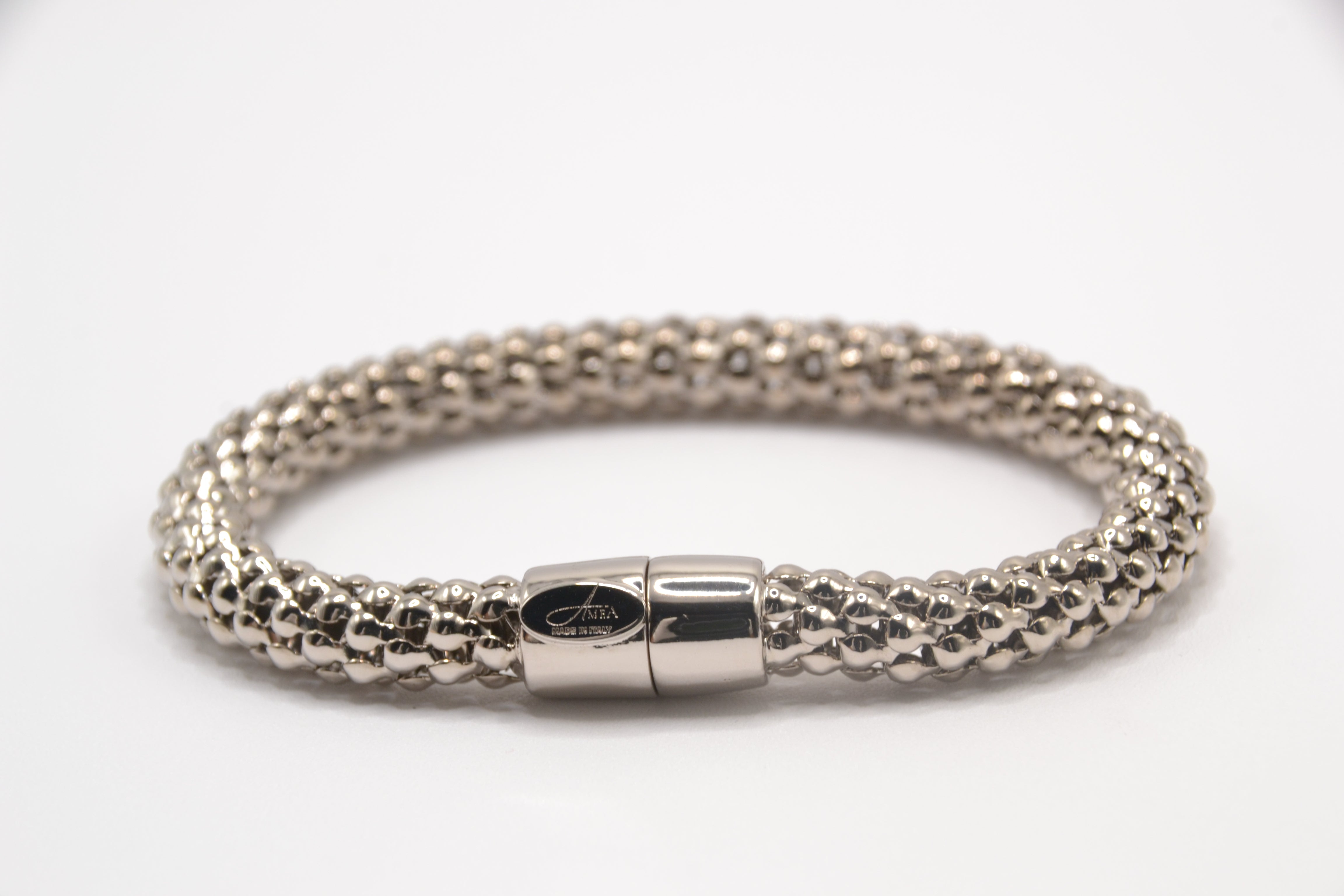 Bracciale a maglia semirigida lucida Amea Luxury_6