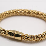 Bracciale a maglia semirigida lucida Amea Luxury_8