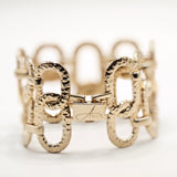 Bracciale rigido martellato Amea Luxury