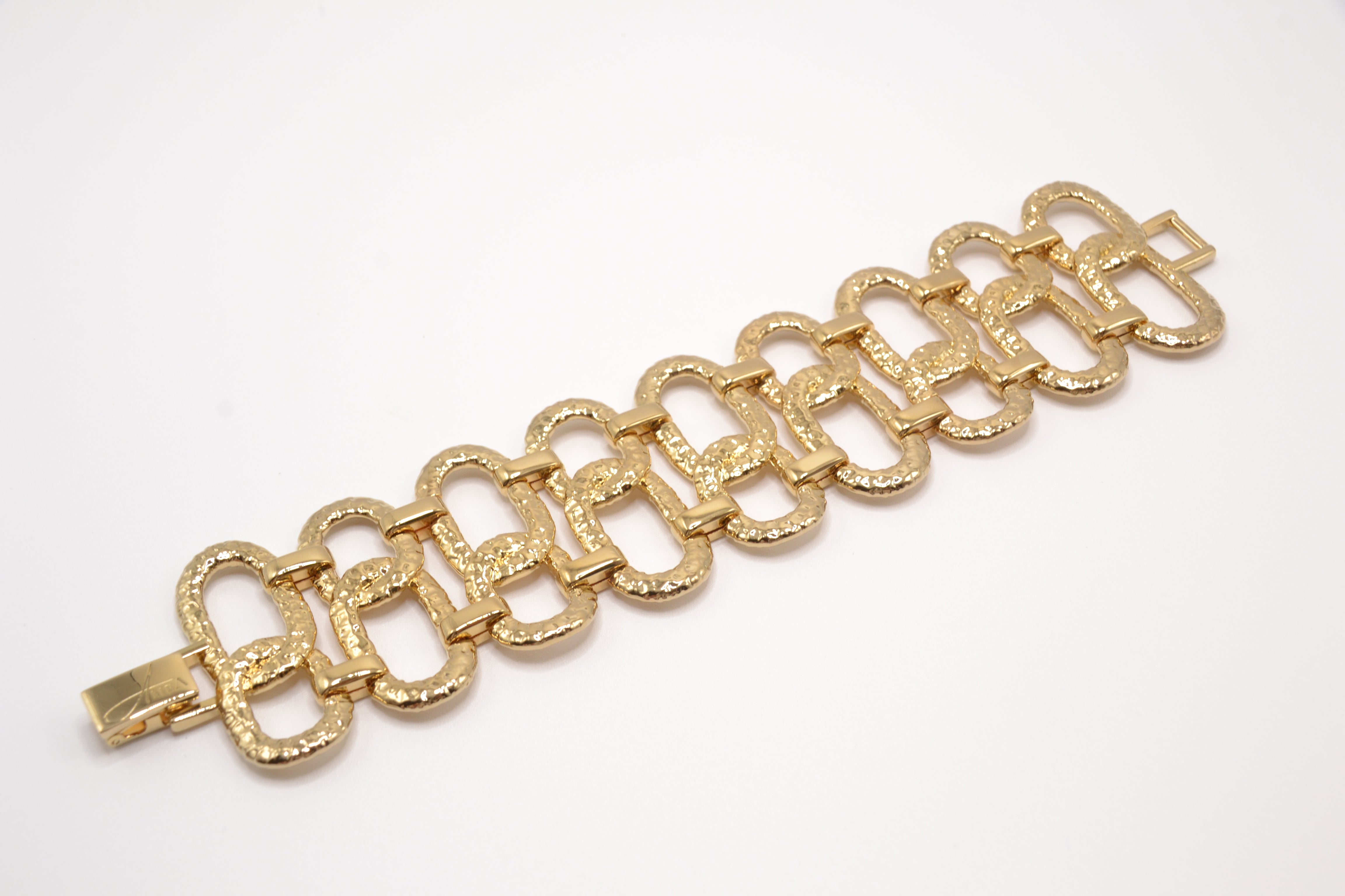 Bracciale rigido martellato Amea Luxury_1