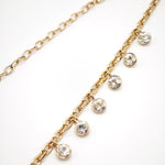 Collana Chandelier con gocce di cristallo Argent Flare Amea Luxury_2