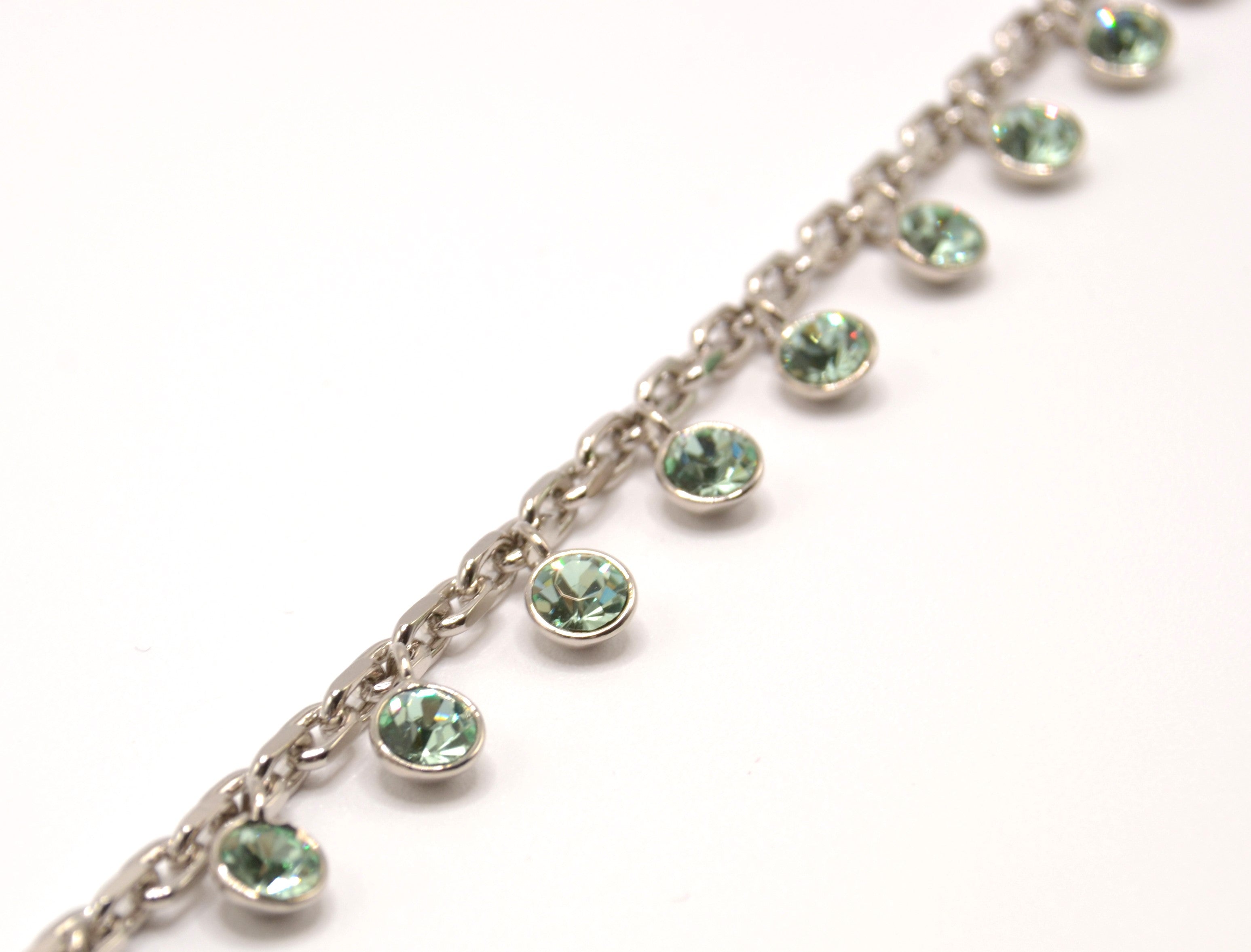 Collana Chandelier con gocce di cristallo Crysolite_1