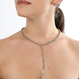 Collana Tennis color Acquamarina Amea Luxury_2