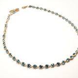 Collana Tennis color Acquamarina Amea Luxury_3
