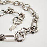 Collana a catena multi maglie tonde e ovali Amea Luxury_2