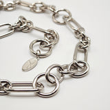 Collana a catena multi maglie tonde e ovali Amea Luxury_2
