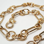 Collana a catena multi maglie tonde e ovali Amea Luxury_5