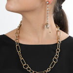 Collana a catena multi maglie tonde e ovali Amea Luxury_6