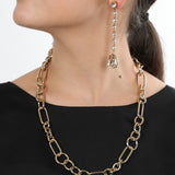 Collana a catena multi maglie tonde e ovali Amea Luxury_6