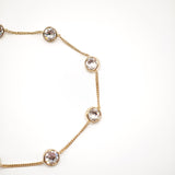 Girocollo a catenella con cristalli punto luce Amea Luxury