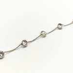 Girocollo a catenella con cristalli punto luce Amea Luxury_2