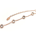 Girocollo a catenella con cristalli punto luce Amea Luxury_4