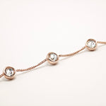 Girocollo a catenella con cristalli punto luce Amea Luxury_5