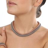 Girocollo a maglia semirigida lucida Amea Luxury_2