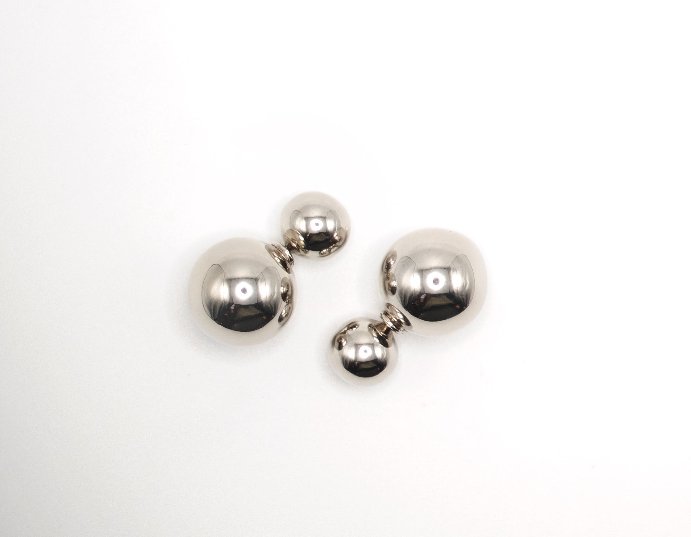 Orecchini a doppia sfera Amea Luxury