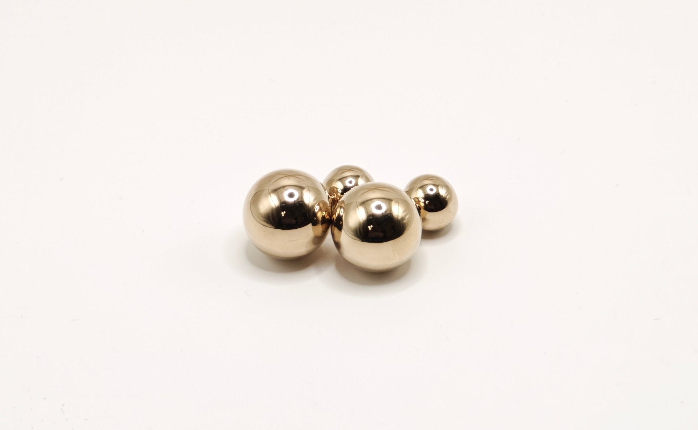 Orecchini a doppia sfera Amea Luxury_1