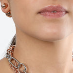 Orecchini a doppia sfera Amea Luxury_2