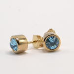 Orecchini punto luce placcati Oro Giallo 24kt Amea Luxury
