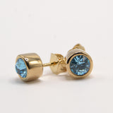 Orecchini punto luce placcati Oro Giallo 24kt Amea Luxury
