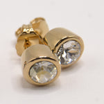 Orecchini punto luce placcati Oro Giallo 24kt Amea Luxury_1