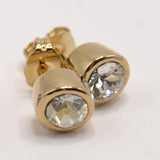 Orecchini punto luce placcati Oro Giallo 24kt Amea Luxury_1