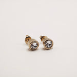 Orecchini punto luce placcati Oro Giallo 24kt Amea Luxury_4
